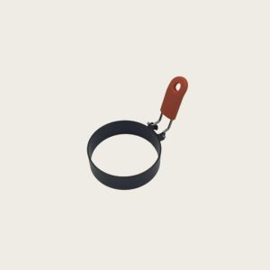 stainless steel circular creative egg cooker with non stick coating baking tool