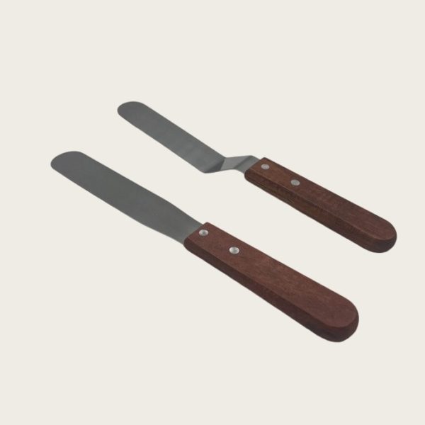 grate shaped stainless steel straight scraping knife baking supplies