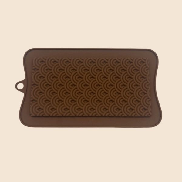 diy handmade chocolate chip silicone mold（figure of fish scale）