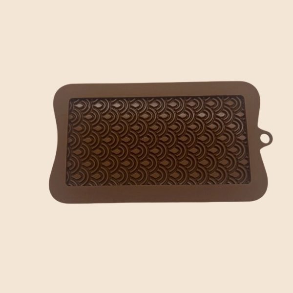 diy handmade chocolate chip silicone mold（figure of fish scale）