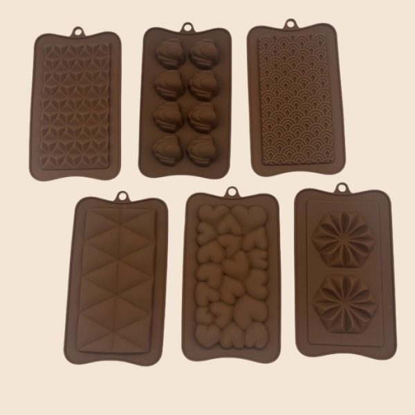 diy handmade chocolate chip silicone mold（figure of fish scale）