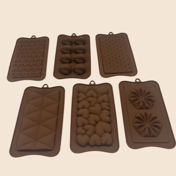 diy handmade chocolate chip silicone mold（figure of fish scale）