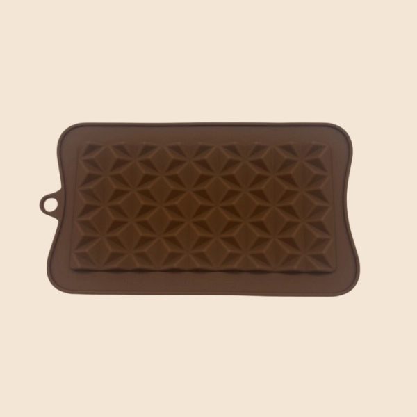 diy handmade chocolate chip silicone mold(fine grid pattern)