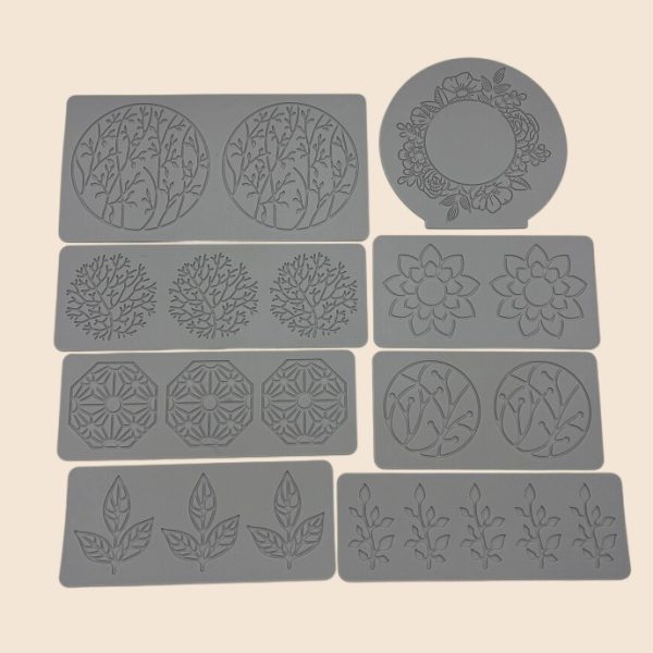 cake decoration baking silicone stamping mold（2nd company: in the shape of dandelions）