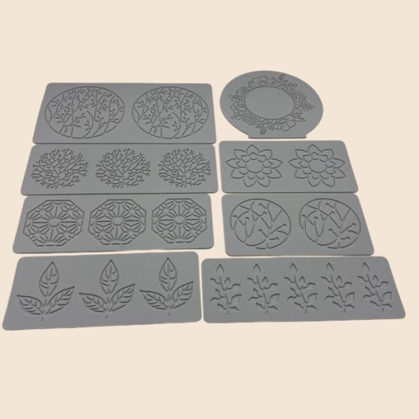 cake decoration baking silicone stamping mold（2nd company: in the shape of dandelions）